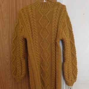 Forever 21 Mustard Knit Sweater